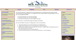 Desktop Screenshot of newhorizonspcs.com